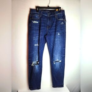 Aeropostale Men's Distressed Denim Skinny Jeans